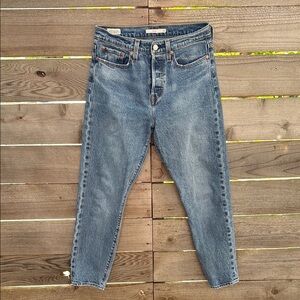 Levi's Wedgie Women’s Blue Jeans